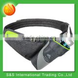 new design running sport waist bag for ipad and water bottle