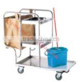 Hotel and restaurant cleaning cart janitor cart Commercial Street Cleaning Cart