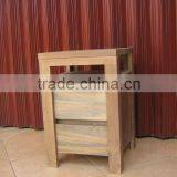 Recycled Teak Bedside Table