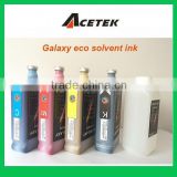 4 colors 1L Galaxy eco solvent ink for e pson Dx4 Dx5 printheads