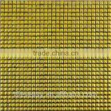 Mini 10x10mm Gold Ceramic Mosiac Tile
