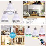 Music Bulb E27 RGBW Lightbulbs With Remote Control