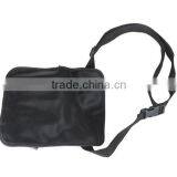 Black PU Leather Cosmetic Brush Bag, Cosmetic Belt Bag With Belt Strap thumbnail-4