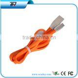 1M 2.1A Micro USB/8PIN Zinc Alloy Metal TPE Cord Data Sync Wire Charger For Samsung Galaxy S4 S3 S6 for HTC Android(ICB01) thumbnail-3