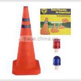 New and Cheap Collapsible Traffic Safety Road Cone/different Heights Folding PP/ABS Cones thumbnail-4