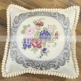 Wholesale Chinese Mill in Stock Jacquard Chenille Sofa Office Cushion Cover thumbnail-2