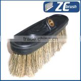 Natural boar bristle car brush