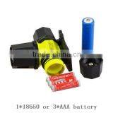 IP68 Rubber Waterproof Head Strap Headlamp T6 LED Diving Waterproof Headlamp thumbnail-2