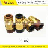 CO2 MIG Welding Torch Parts Insulated Nut/Nozzle Holder 350A