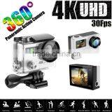 Original H8R 4K Action Camera + Wifi + 2.4G Remote Control Dual Screen 4k Camera Sport Full hd 1080p thumbnail-2