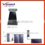 Domestic Solar Water Heater System With Electric Assistant