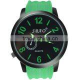 Hot New Products for 2015 Big Case Colorful Silicon New Watches thumbnail-2