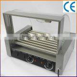 Electric Hot Dog Grill Roller(with Glass Cover) thumbnail-1