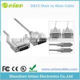Monitor Video Cable DB15 to DB15 Cable Male to Male