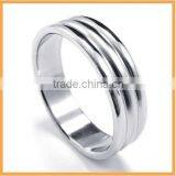 simple design 316 stainless steel antique ring settings without stones