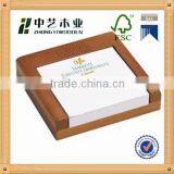 Super Quality Wooden Notepad Holder,napkin Holder Wooden