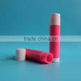 5g PP Pink Plastic Cosmetic Lipstick Lip Balm Tube thumbnail-3