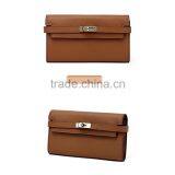 High Quality Long Women Leather Wallet Lady Purse thumbnail-2