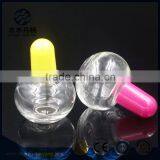 10ml Round Fancy Clear Glass Nai Polish Bottle Supplier's Choice thumbnail-3