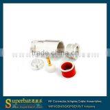 N Clamp Jack Connector for LMR195 Jumper Cable With n Male Connector thumbnail-1