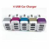 Shenzhen Factory New Design Wholesale 4 Port USB Car Charger thumbnail-1