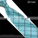 New Plaid Design 100% Microfiber Customized Uniform Ties thumbnail-5