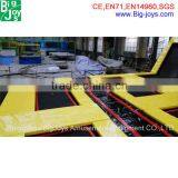 Factory Produce and Sell Small Trampoline Park Customized According to Client's Requirements thumbnail-2