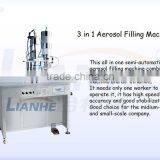 Facial Cleanser Foaming Aerosol Filling Machine Semi Automatic thumbnail-2
