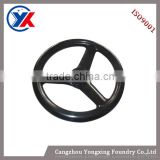 hot sale Polished Casting Handwheels, iron casting hand wheels for machinery