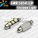 Built-in canbus 12 volt automotive led lights LED, SV8.5 festoon led bulb 12V C5W 39mm CANBUS SMD led car light