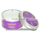 Scented Massage Oil Tin Candle