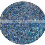 Semi Precious Gemstone Table Top , Lapis Stone Table Top
