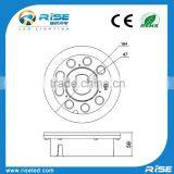 316 Stainless Steel Recessed Type IP68 Waterproof Led Fountain Light Kit thumbnail-4