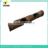 Leopard Single Velboa Pet Play Tunnel thumbnail-1