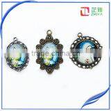 2015 Fashion Necklaces Cabochon With Brass Chain Customizable Time Gem thumbnail-4