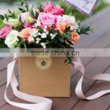 High Quality Kraft Paper Box for Flower Packaging thumbnail-2