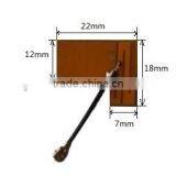 2.4Ghz PCB Antenna With 2.16dBi Gain, 1.13Cable 5cm, 10cm, I-PEX, U.FL Connector