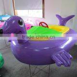 [direct Manufacturer] Swimming Pool / Water Electric Inflatable Bumper 1 Seat Boat/amusement Children Games thumbnail-4