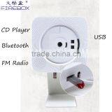 High Quanlity Bluetooth CD Speaker, Wall Hanging CD Player for Christmas Gift