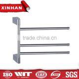 Chrome Surface Finishing Adjustable Bathroom Equipment 4 Tier Hotel Style Towel Rack thumbnail-1