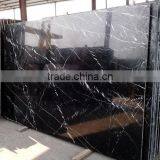 China Black Maquina Marble Stone Big Slab