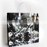 PE Plastic Gift Bag With Plastic Handle thumbnail-1