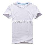 Mens Women 100% Cotton Basic Plain T-Shirt Short Sleeve Solid Blank Tees thumbnail-2