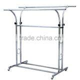 Popular New Stainless Steel Clothes Garment Display Rack HJ30 thumbnail-1
