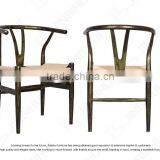 Cross Back Ratten Bistro Chair thumbnail-1