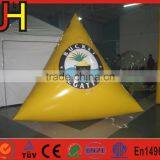 Wholesale Cheap Inflatable Branded Triangle Water Buoy thumbnail-4