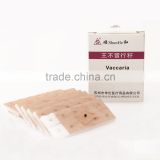 Disposable sterile Vaccaria ear seeds ear pellets on surgical tape
