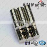 N40 Cylinder Magnet 12mm x 10mm thumbnail-1