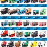 High Quality Baby Toy Small Wooden Magnetic Train Thomas thumbnail-1