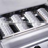 Gas Fuel Smockless and Environmental 6 Head Stainless Steel Barbecue Machine thumbnail-4